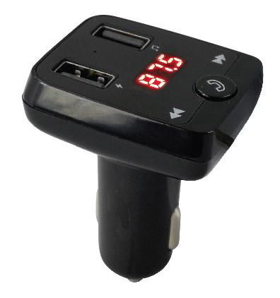 Bluetooth 5.0 Car FM Transmitter with Charger 2