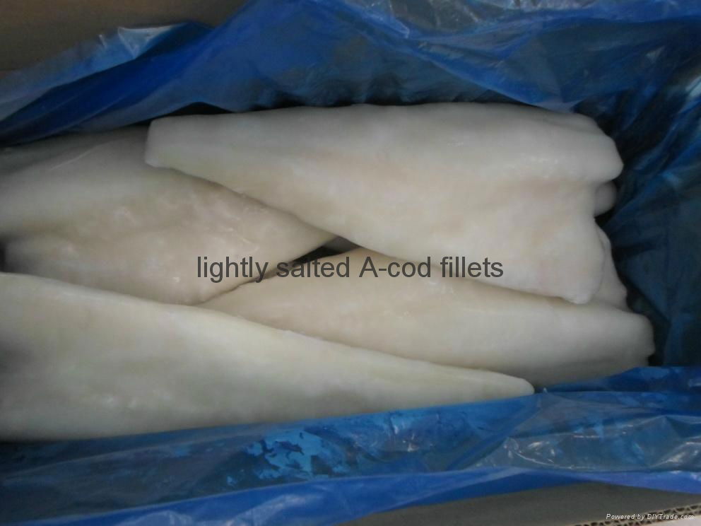 Lightly salted A-cod fillets