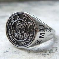 Graduation Ring AFJZ-007-BY，University rings,Titanium rings ,ss rings