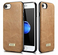 iCarer iPhone 7 Shenzhou Genuine Leather Fashional Back Cover Case