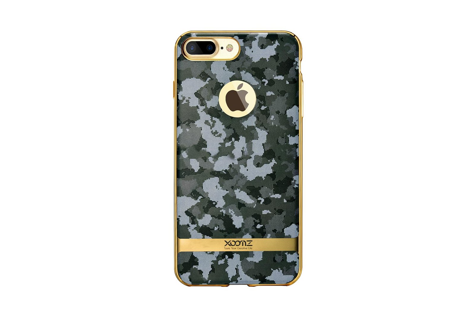 Xoomz iPhone 7 Plus Camouflage Pattern 3D Electroplating TPU Back Case 5