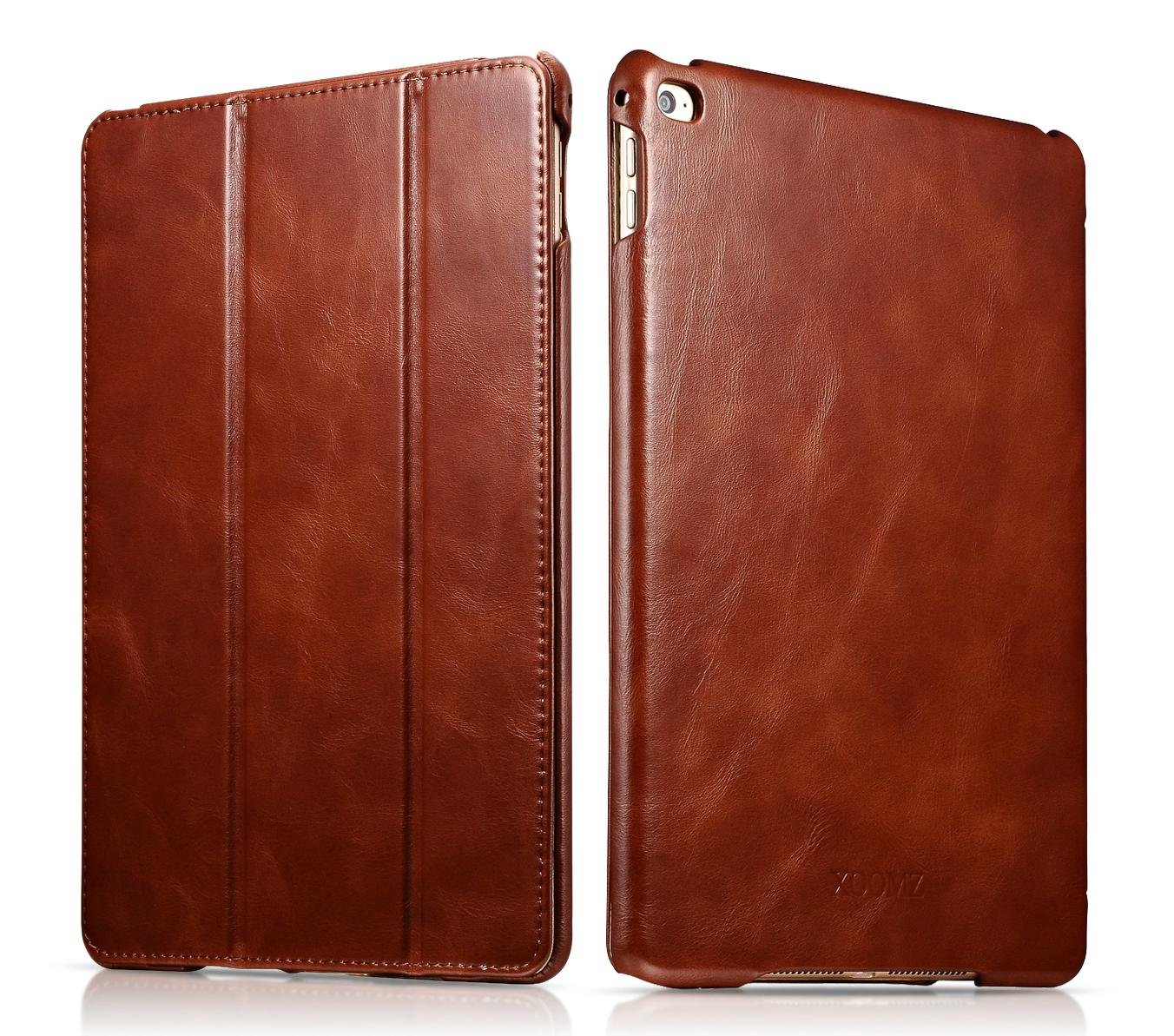 iCarer iPad Air 2/ iPad 6 Vintage Series Genuine Leather Stand Case Cover