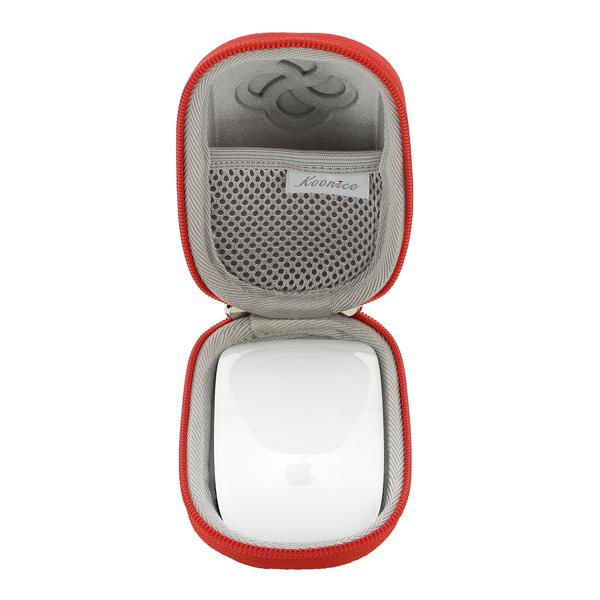 Apple Magic Mouse Case Bag Organizer-Red 5