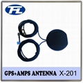 Magnet/Adhesive/Screw mount quad band GPS/GSM combination antenna 1