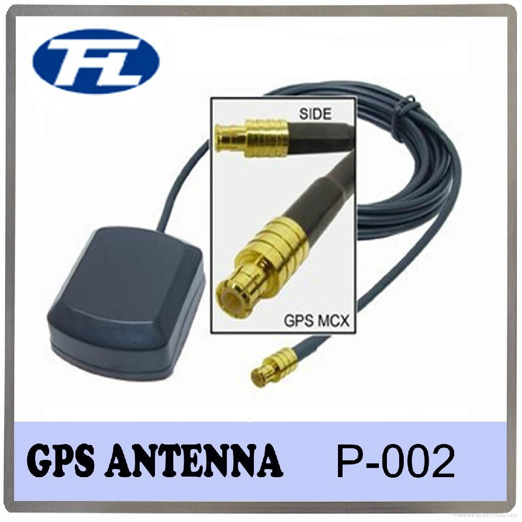 Magnet/adhesive mount car GPS active antenna 