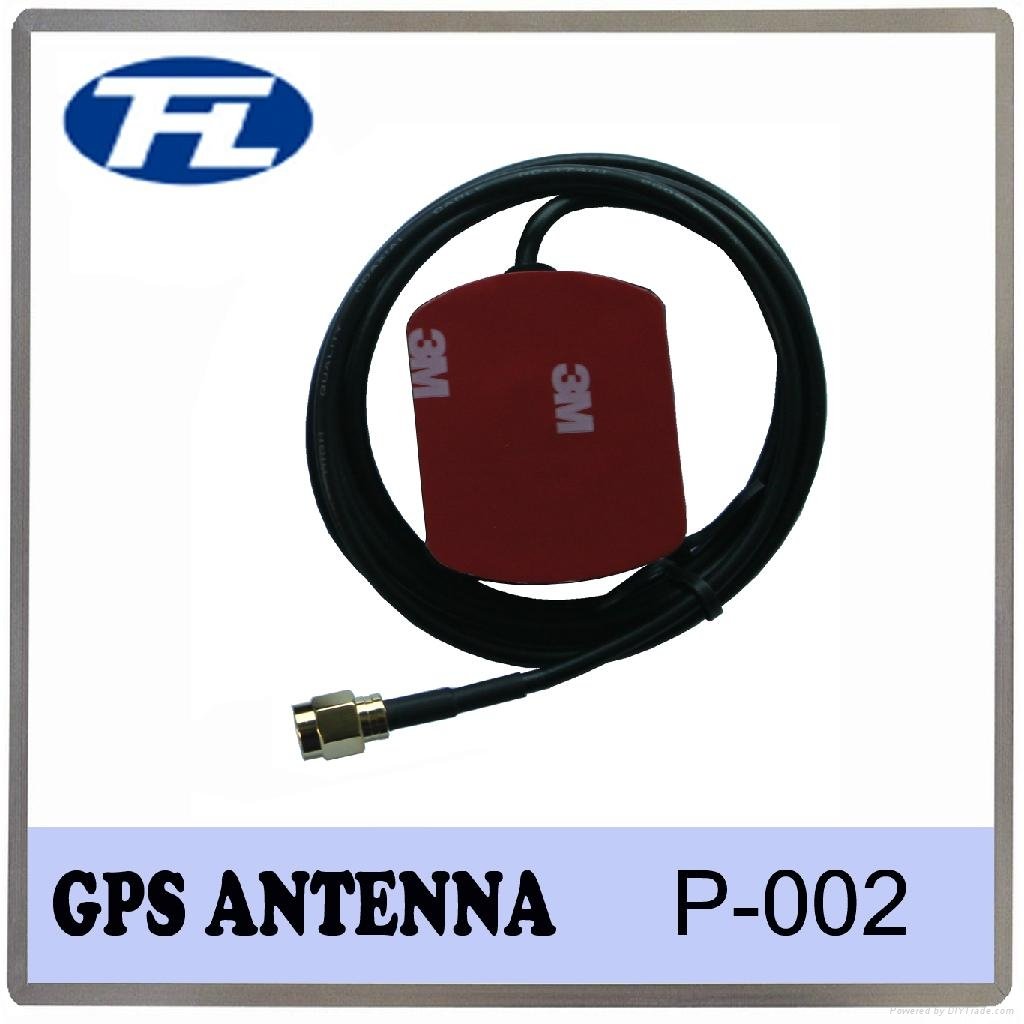 Magnet/adhesive mount car GPS active antenna  2