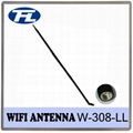 High gain 17dBi Wifi/2.4G rubber Antenna whip antenna