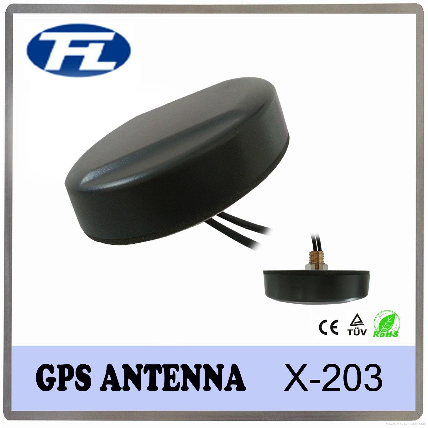 Magnet/Adhesive/Screw mount quad band GPS/GSM combination antenna 5