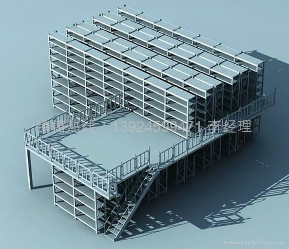 海力智能仓储货架-自动化立体仓库-密集穿梭立体库-海力立体仓库 4
