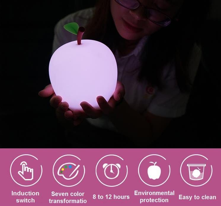 Silicone Children Colorful Night Lights 3