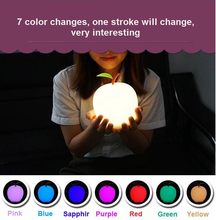 Silicone Children Colorful Night Lights 4