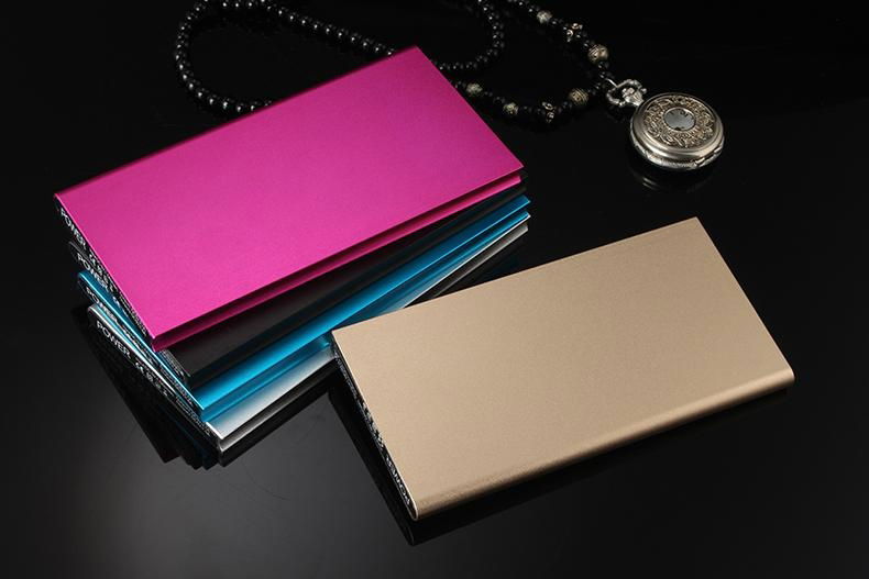 2015 HOT autumn newest 20000mah super slim super thin Polymer mobile power bank 3