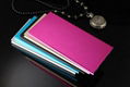 2015 HOT autumn newest 20000mah super slim super thin Polymer mobile power bank