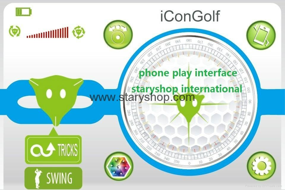 new rc toys robotic golf ball for travelling or working break 3