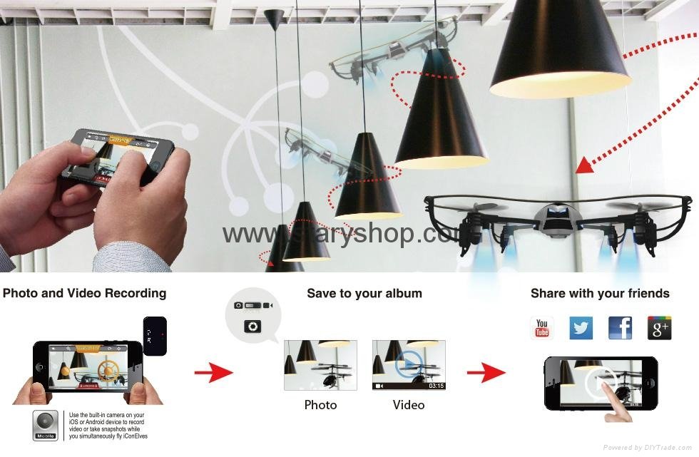 2014 new 360 flip smart control toy iconelves 3