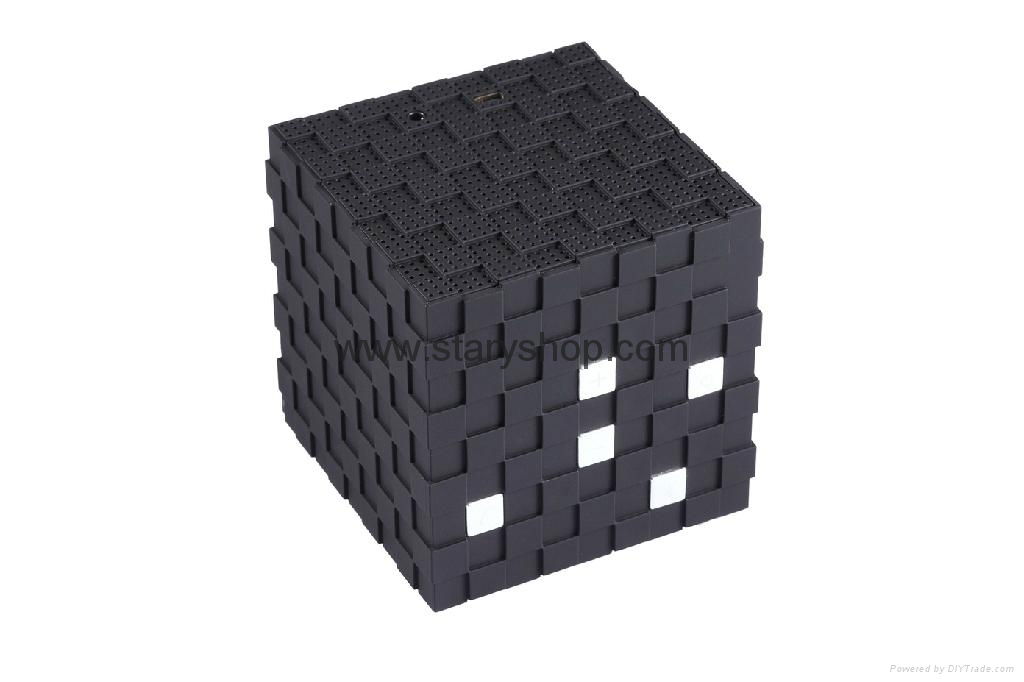 Magic Cube Bluetooth Wireless Speaker Award-winning Design Hands-free Microphone