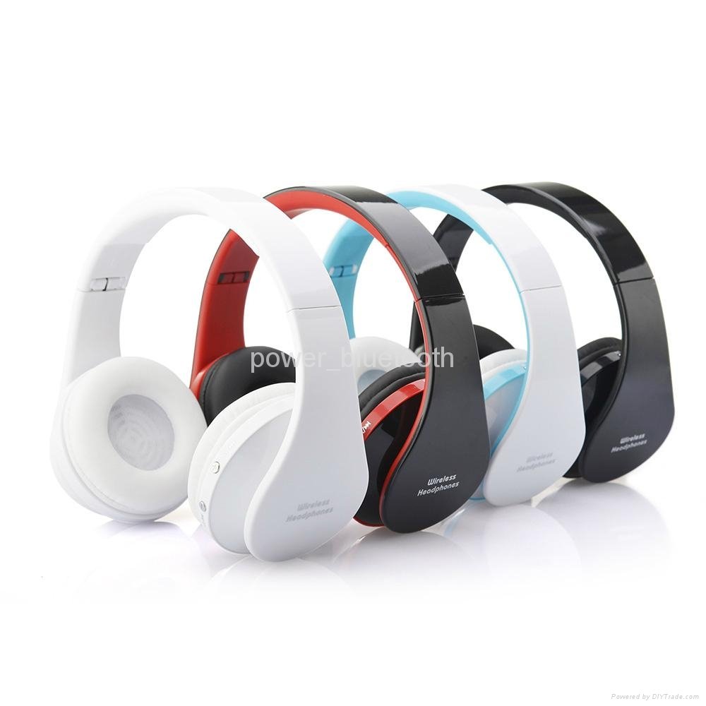 Hifi Wireless Bluetooth Headphone supports 3.5 line-in playing 2