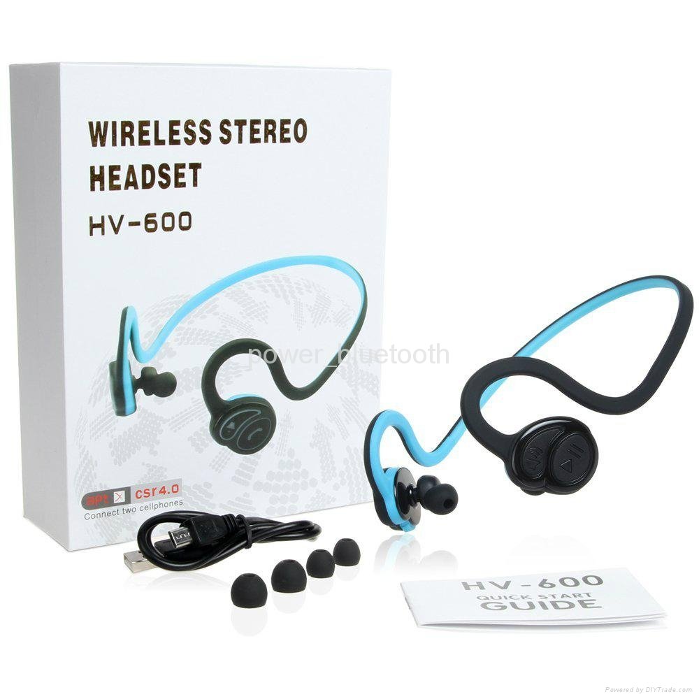 HV-600, 防汗運動藍牙耳機，CSR 8645 4.0版本 5