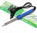 Plastic welding gun, long-life soldering iron, external hot soldering iro