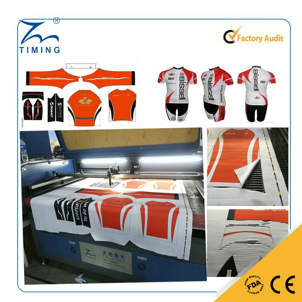 Over-length printed fabric laser cutting machine (Multi point positioning laser  5