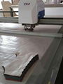 Auto feeding fabric cutting machine / textile cloth cutter