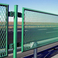 Expanded Metal Fence