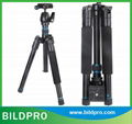 Compact Tourism DSLR Camera Tripod Aluminum Photographic Tripod Stand 4