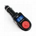 UEC T665D Car Mp3/FM transmitters,Supports USB disk & SD & Micro SD 1