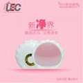 Silicone cleansing instrument,electric powder puff,discharge makeup instrument