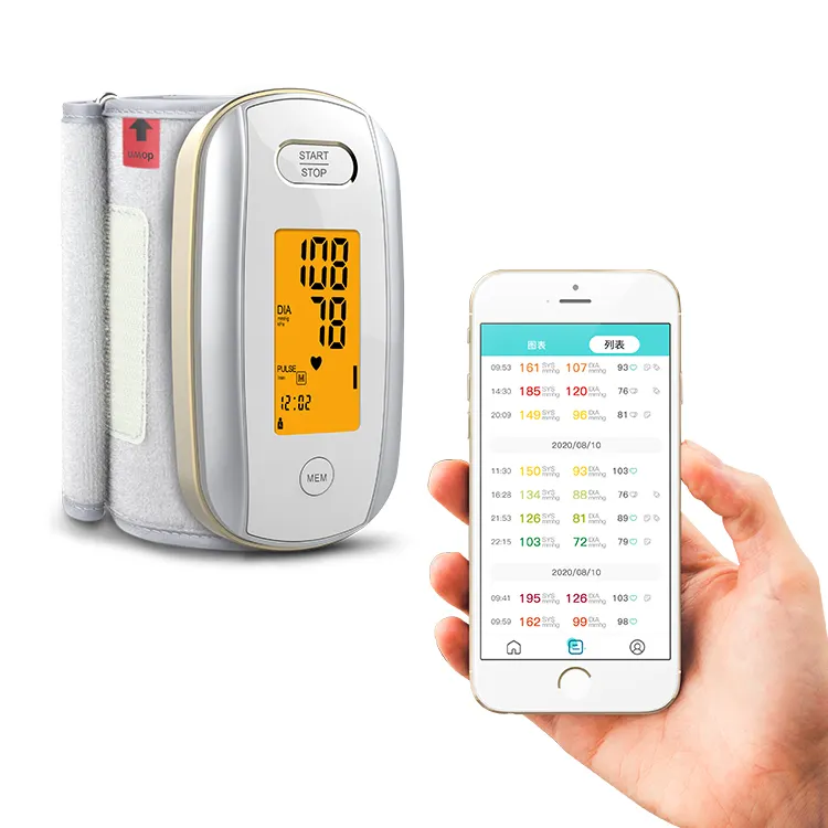 Customized customers provide APP for free Bluetooth blood pressure monitor 2