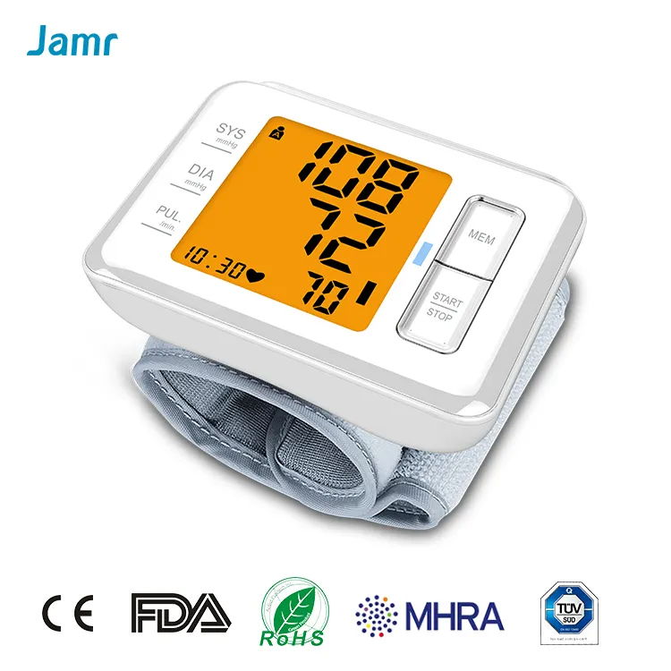 Heart rate monitor home and hospital wrist digital free blood pressure monitor 5