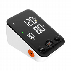 Blood pressure detector upper arm voice LED large screen home automatic