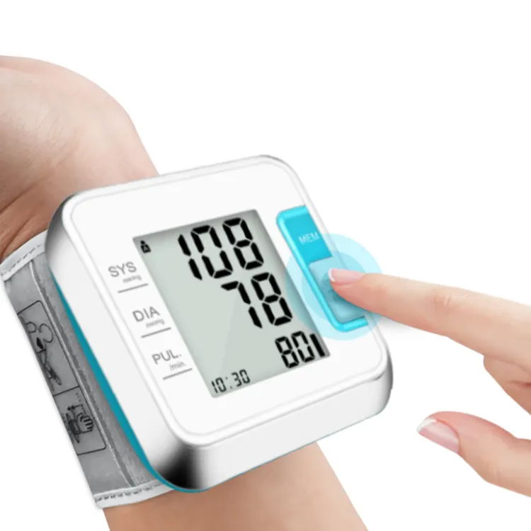 Home hypertension tester for the elderly portable voice wrist sphygmomanometer UMW03 OEM