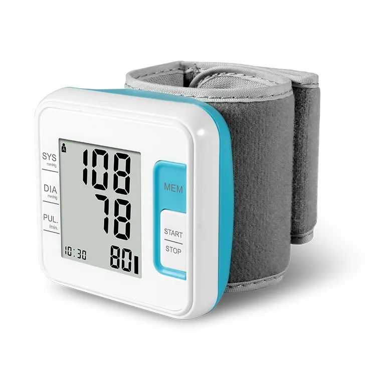 Home hypertension tester for the elderly portable voice wrist sphygmomanometer 5