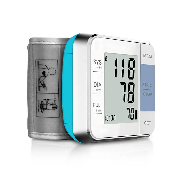 Intelligent voice wrist digital electronic blood pressure monitor wholesale spot 2