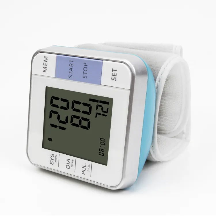 Intelligent voice wrist digital electronic blood pressure monitor wholesale spot 3