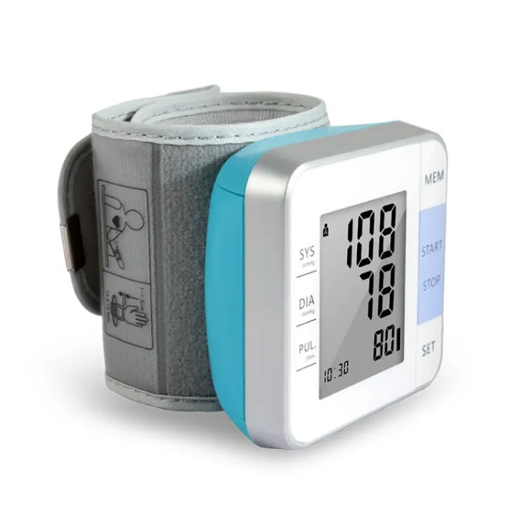 Intelligent voice wrist digital electronic blood pressure monitor wholesale spot 4