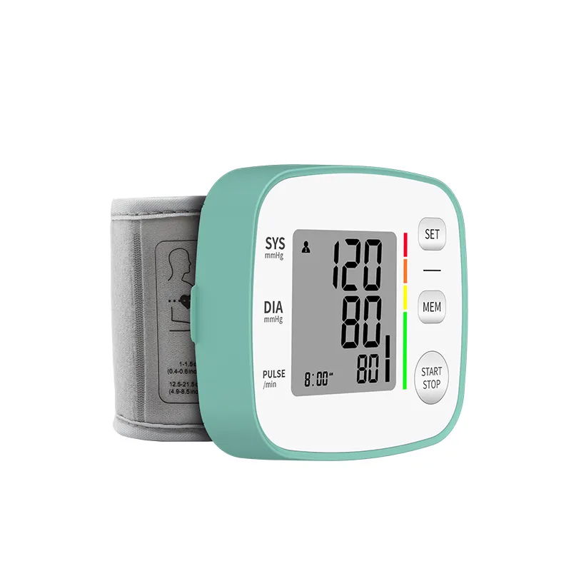 Wrist digital smart blood pressure heart rate monitor sphygmomanometer+OEM/UECTC 2