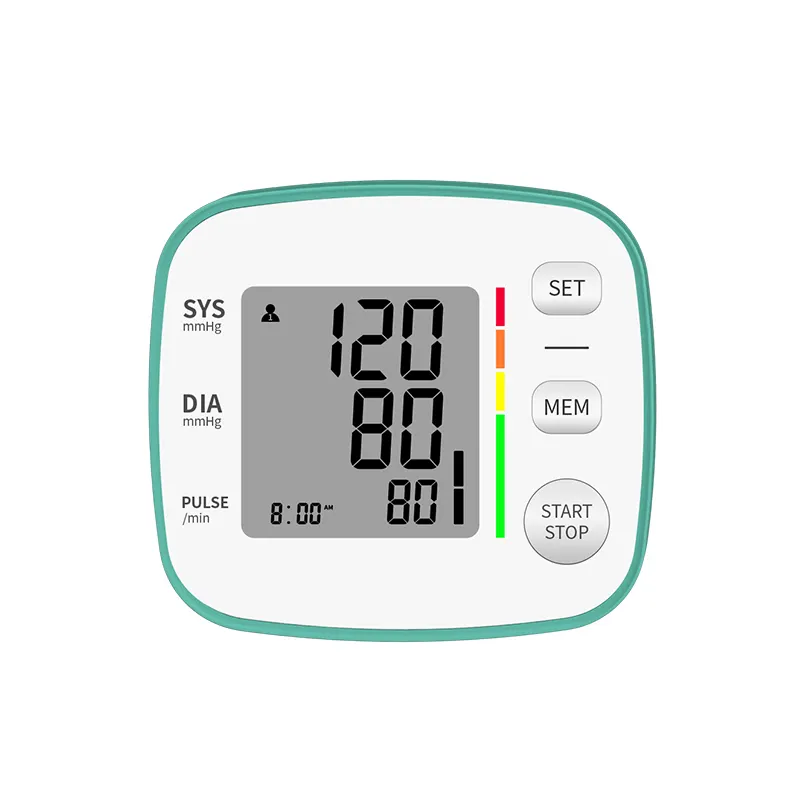 Wrist digital smart blood pressure heart rate monitor sphygmomanometer+OEM/UECTC 4