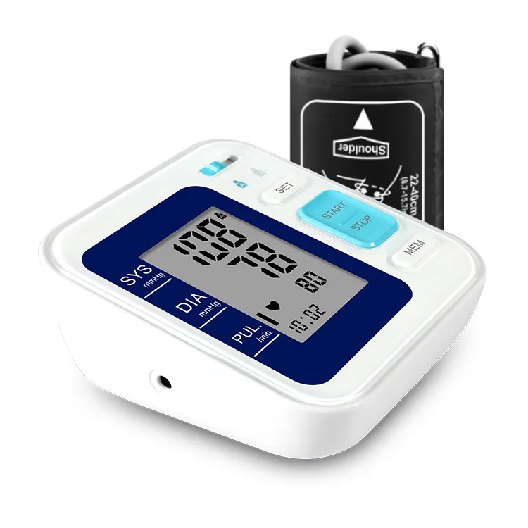 Upper arm blood pressure monitor intelligent voice large screen home automatic h