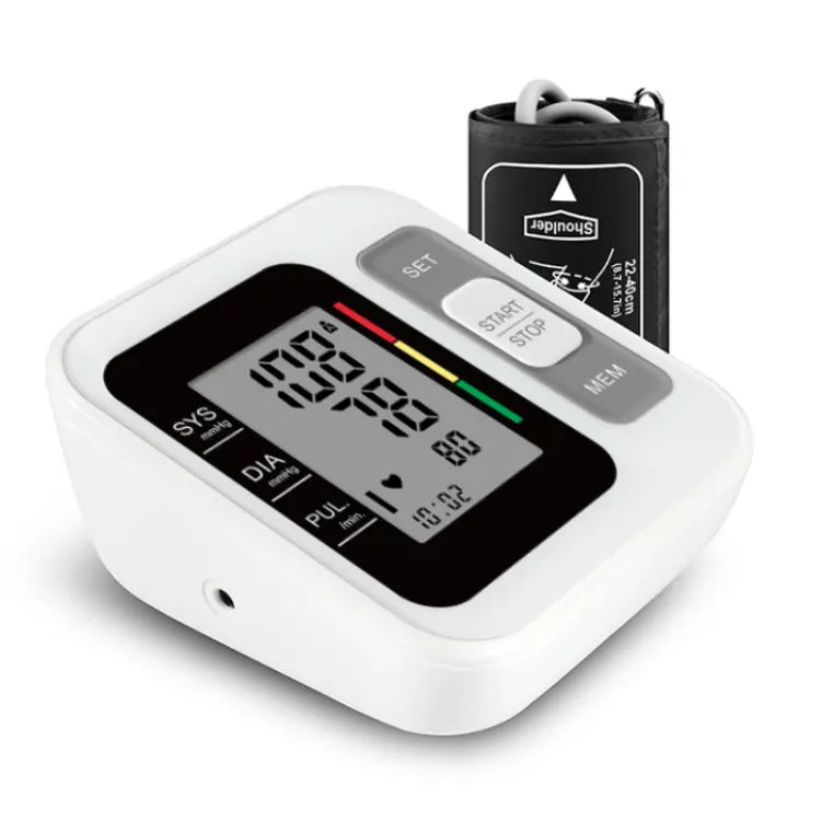 Home medical digital arm blood pressure monitor high precision intelligent blood