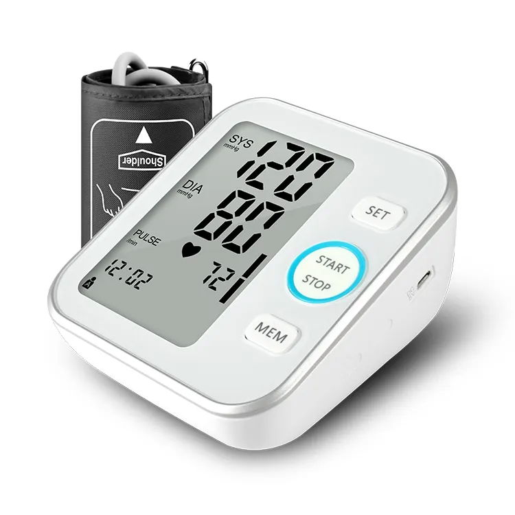 CE ISO ARM Automatic High Precision Home Electronic Blood Pressure Monitor+OEM