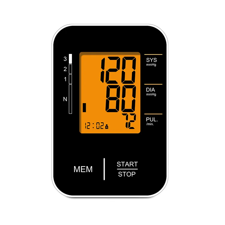 Digital blood pressure monitor with LCD display wearable blood pressure monitor 2