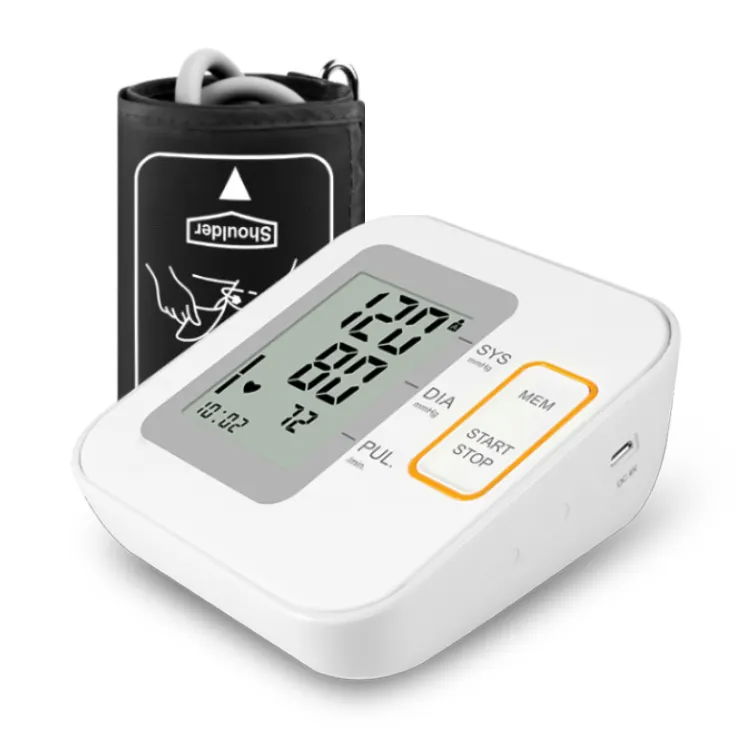 CE ISO arm automatic high precision home electronic blood pressure monitor+ODM