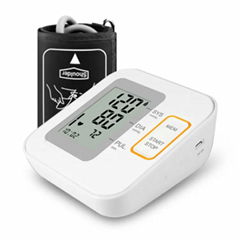 CE ISO arm automatic high precision home electronic blood pressure monitor+ODM