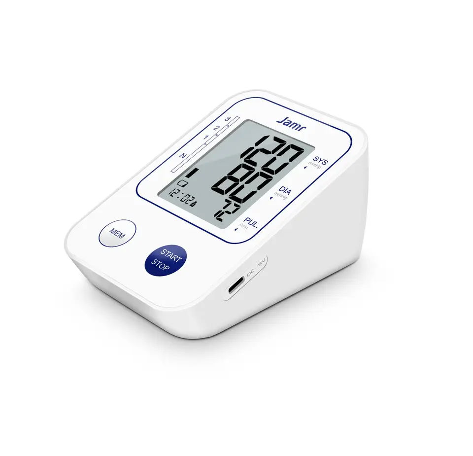 Digital blood pressure monitor with LCD display wearable blood pressure monitor 4
