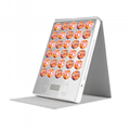 Device with mirror for anti-aging acne treatment pdt led light therapy machine