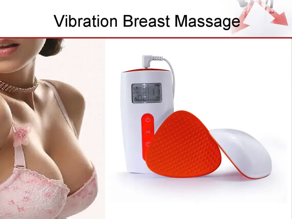 Hot Compress Chest Enlargement Anti Sagging Electric Breast Massager+OEM/ODM 4