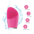 Waterproof Delicate Soft Vibration Massage Electric Silicone Face Clean Brush