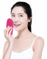 Waterproof Delicate Soft Vibration Massage Electric Silicone Face Clean Brush